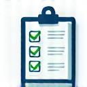 Icon representing compliance checklist