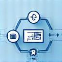 Icon representing system integration