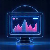 Icon representing a dashboard monitor